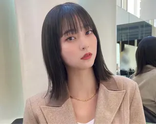 セミロング カラー 悩みを解決💫似合せ RENのヘアスタイル