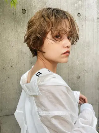 ショート flammeum 高崎のヘアスタイル