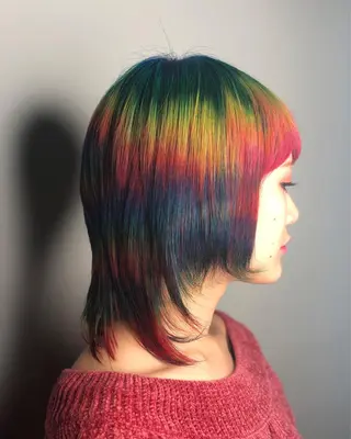 ショート カラー 國分 利成のヘアスタイル