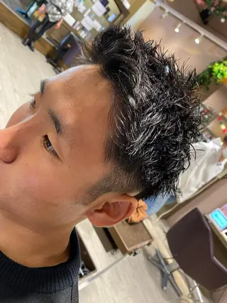 メンズ 中本 竜聖のヘアスタイル