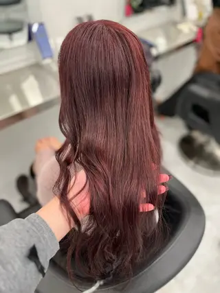 セミロング カラー ヘアアレンジ 愛されカラー🩷 はるなのヘアスタイル