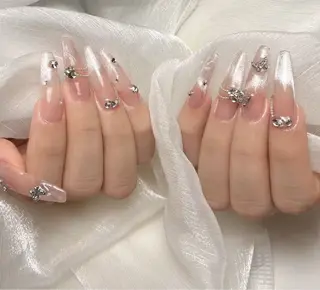 ネイル W &nail所属・Lu miのネイルデザイン