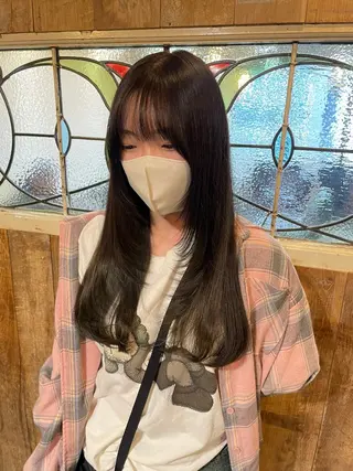 ロング レイヤーカット 🪐REIKAのヘアスタイル