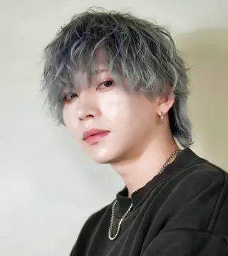 ミディアム カラー メンズ 楽にキマる🔥垢抜け ヘア/RAIKIのヘアスタイル