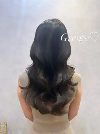 ロング カラー ヘアアレンジ 🩷韓国ヘア/ミディ アム🩷Maikaのヘアスタイル