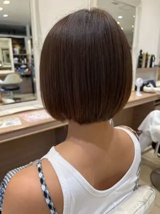 ショート 横浜/韓国風/ヘアメ /ユイナ🎀のヘアスタイル