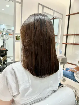 セミロング オオタ ユイナ🌈のヘアスタイル