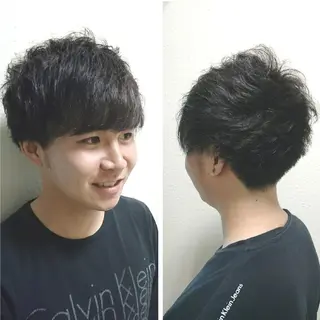 ショート メンズ カラー ＊Cielo＊ 佐藤 幸世のヘアスタイル