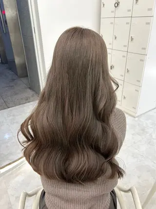 カラー 透ける透明感カラー 🤍anju🪽ྀིのヘアスタイル