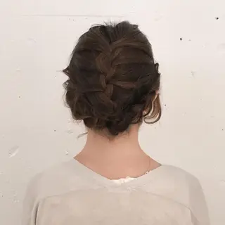 ヘアアレンジ トミタ アツシのヘアスタイル