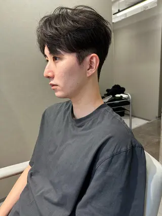 メンズ VEGA天神 ブリーチのヘアスタイル