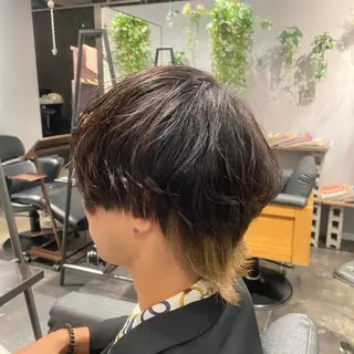 ミディアム カラー hair comfort GRNDFLEUR所属・松野 真白のヘアスタイル