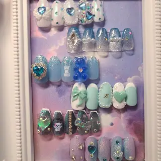 ネイル PinkMoon Nozomiのネイルデザイン