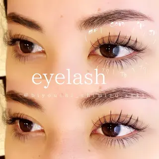 マツエク・マツパ GO TODAY SHAiRE SALON 名古屋パルコ店所属・しみず さきのマツエク・マツパデザイン