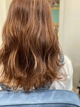 ロング カラー Snaly カラー特化ページのヘアスタイル