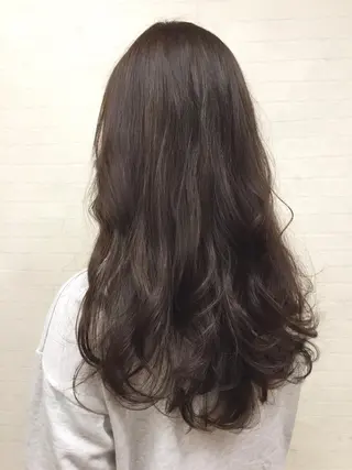 ロング カラー やまだ まいのヘアスタイル