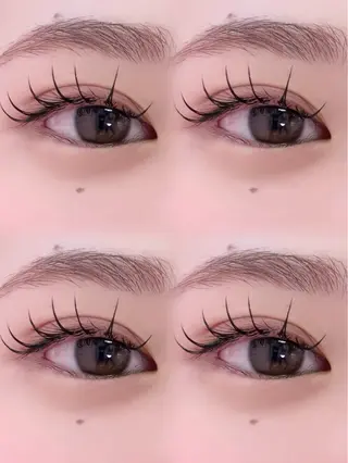 マツエク・マツパ 韓国風束感まつ毛🩵 Nozomiのマツエク・マツパデザイン