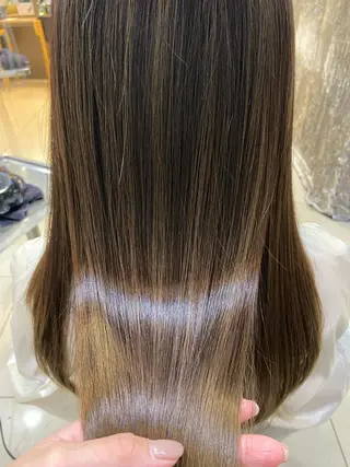 セミロング カラー Hair resort Aiのヘアスタイル