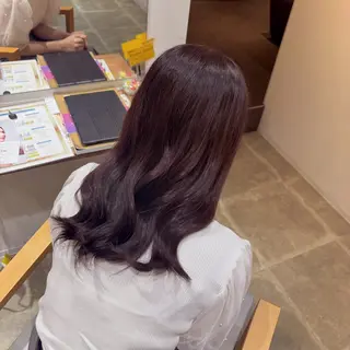 カラー 柴藤 れもんのヘアスタイル
