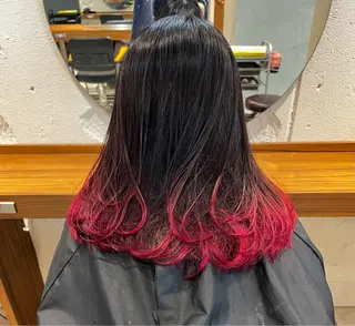 ミディアム カラー EIGHT/ satone🩵のヘアスタイル