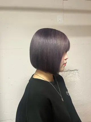 ミディアム カラー 🩵似合わせカット SEIRA🩵のヘアスタイル