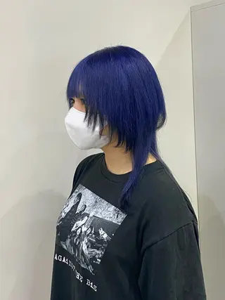 ミディアム カラー CS made by SHACHU 栄所属・栄 エクステ職人 Katsuma♔.゚のヘアスタイル