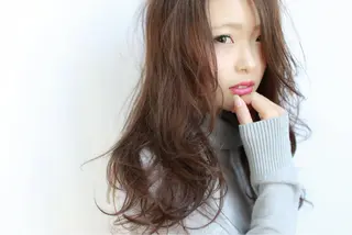 セミロング カラー Hair  Design Lima所属・中村 海のヘアスタイル