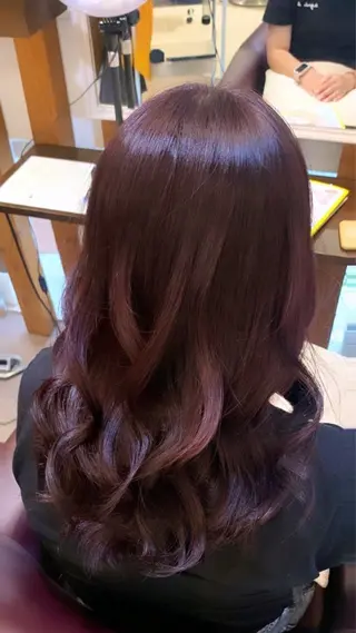 セミロング カラー SAKURA  熊野 葉月🫧のヘアスタイル