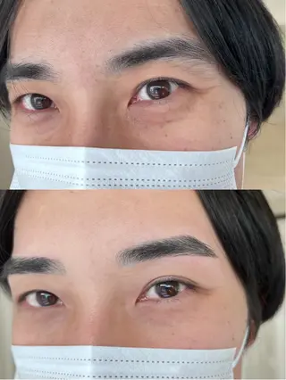メンズ アイブロウ Amber所属・☻ yukaの眉毛・アイブロウイメージ