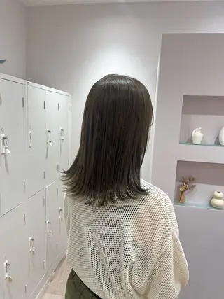 セミロング Rosierbleu 道正のヘアスタイル