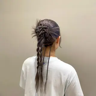 ヘアアレンジ OUD尼崎 KAO🍀🫧のヘアスタイル