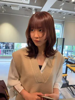 ミディアム 佐藤優太朗 似合わせ/髪質改善のヘアスタイル