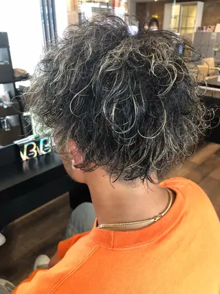 カラー パーマ メンズ 【艶カラー】 STYLE 和泉俊希のヘアスタイル