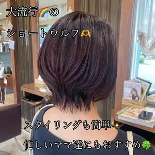 セミロング 加藤 実穂のヘアスタイル