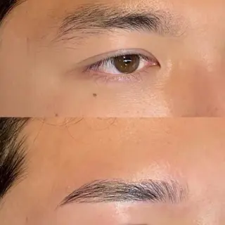 アイブロウ 山崎 隼のヘアスタイル