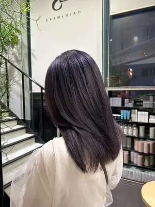 ロング メンズ特化美容師 タケルのヘアスタイル