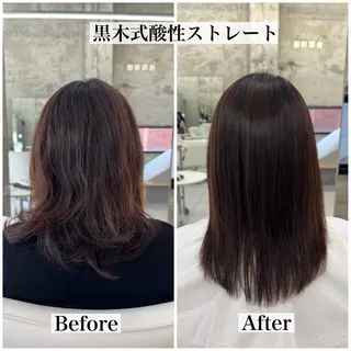 ミディアム 関川 奈摘のヘアスタイル