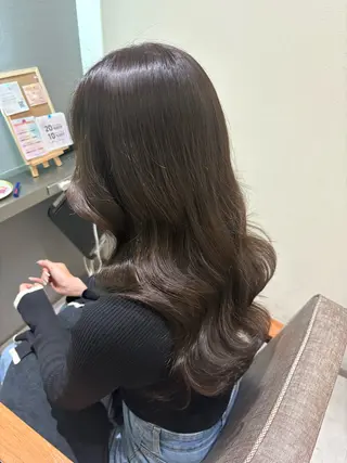 ロング 韓国カラー🇰🇷/ 巻き髪/MAAYAのヘアスタイル