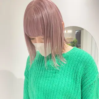 ショート カラー 🍊暖色×顔周り 🍊cocoroのヘアスタイル