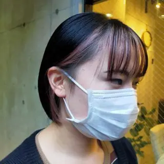カラー short only salon  TOSS所属・山下 芽のヘアスタイル