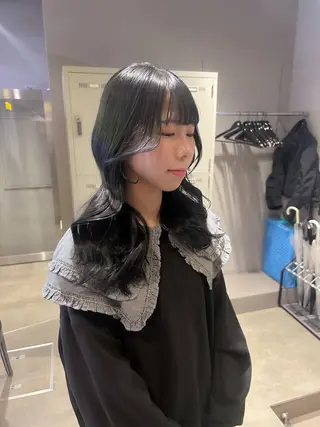 ロング カラー パーマ ヘアアレンジ メンズ キッズ 横浜美容室 RIKAのヘアスタイル