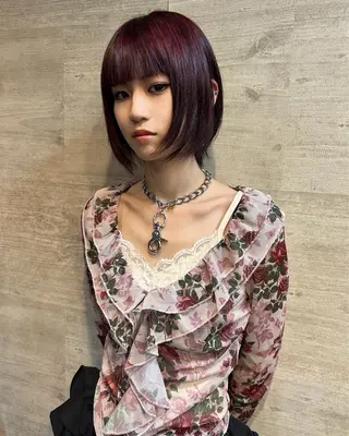 ショート カラー CACHÉ所属・大阪/堀江/ いわもと　りゅうやのヘアスタイル
