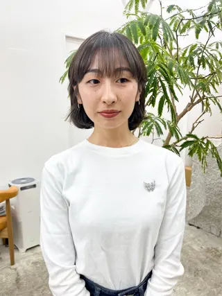 ショート カラー こっくりカラー/艶髪 /amy.山口瑞稀のヘアスタイル