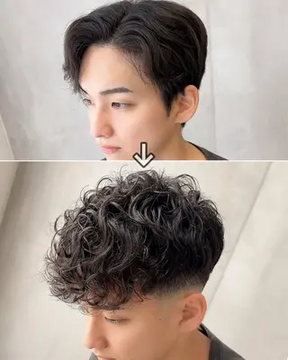 ショート メンズ 可児 令路のヘアスタイル