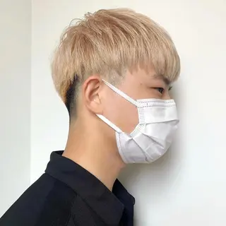 ショート カラー メンズ 韓国ヘア /男女❄️ 細江 美紅のヘアスタイル