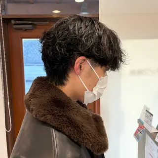 パーマ メンズ ゆい/メンズカット /レイヤーカットのヘアスタイル