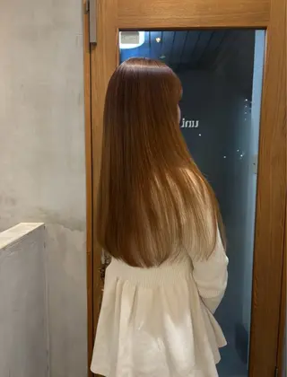 ロング カラー 前田 野々葉のヘアスタイル