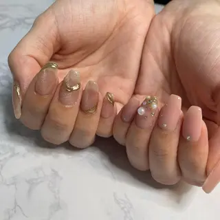 ネイル 韓国/網紅/パーツ M-salonのネイルデザイン