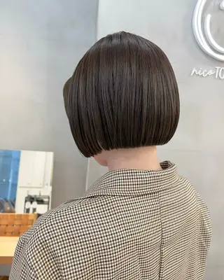 ショート カラー nico　TOKYO所属・メンズ特化美容師/ すなおのヘアスタイル