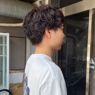 ショート カラー メンズ CHIC表参道所属・京都/メンズカット/ レディース/yukiのヘアスタイル